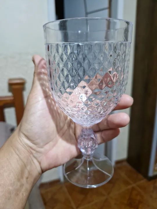 Jogo de Taças de Acrílico 400 ml - 6 Peças - Foto 3