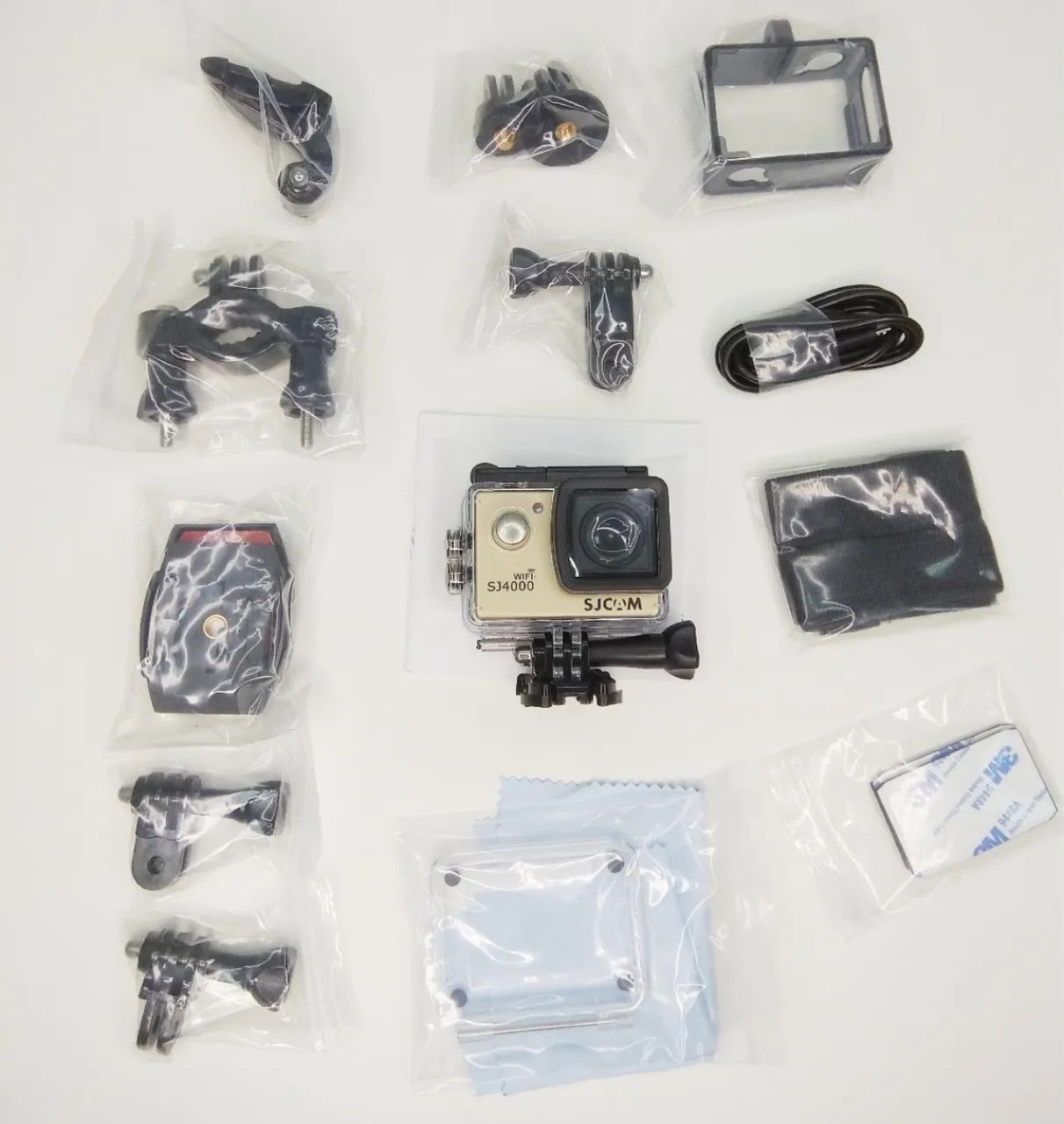 Câmera de ação 4K SJCAM 4000 com microfone