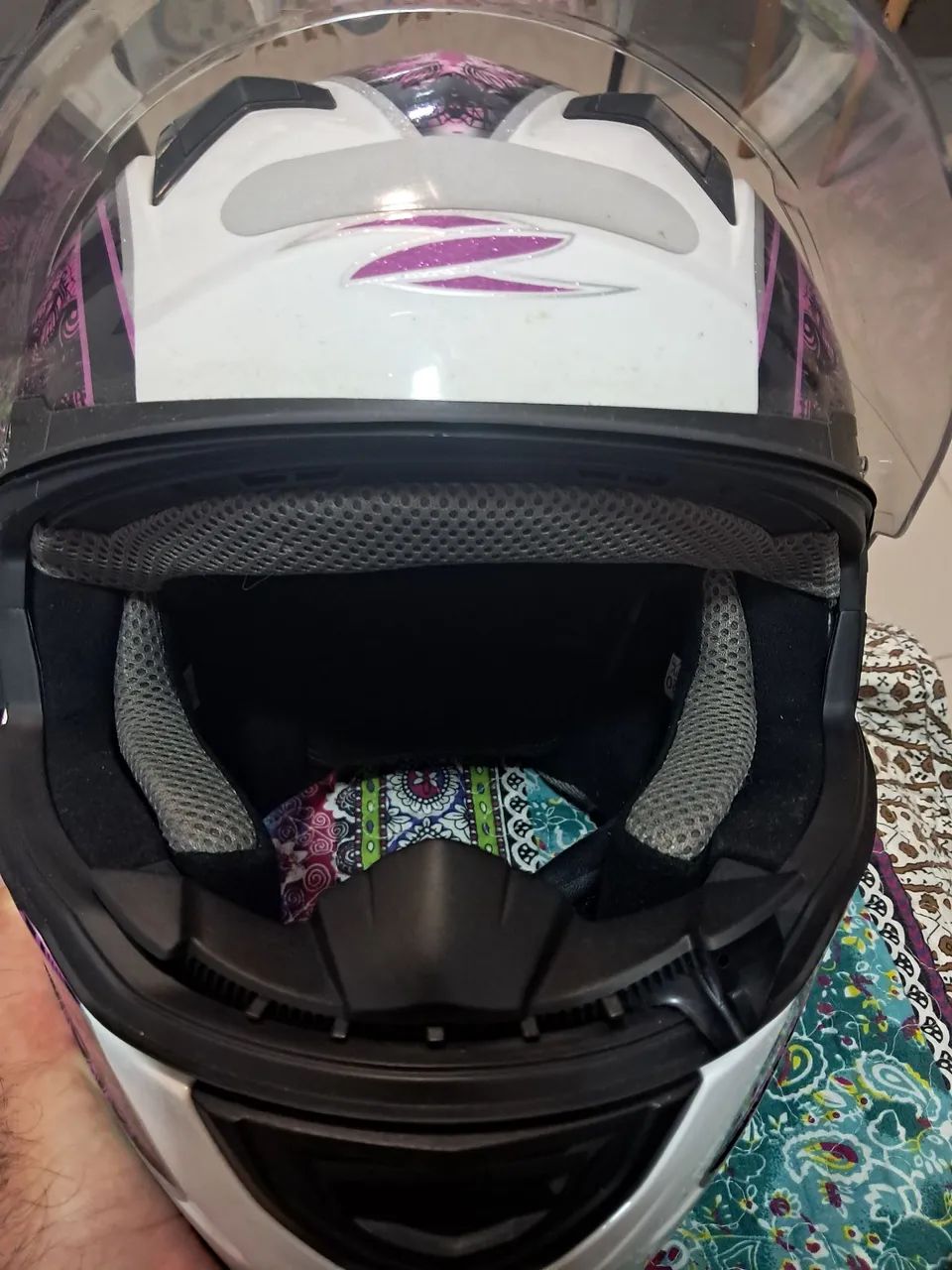 Capacete Zeus Feminino numero 60 - Foto 4