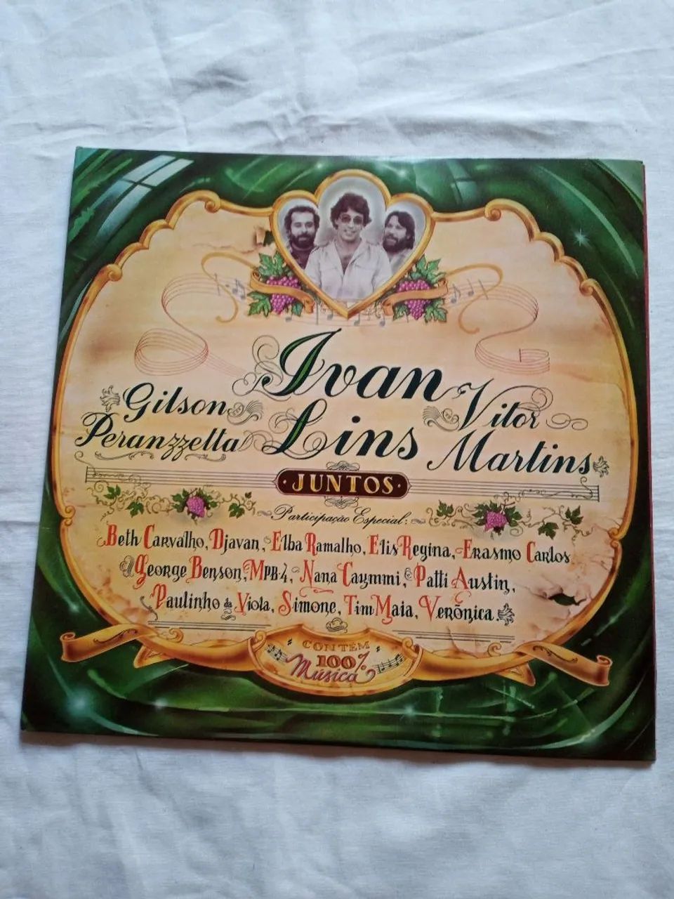 DISCO DE VINIL - JUNTOS IVAN LINS 