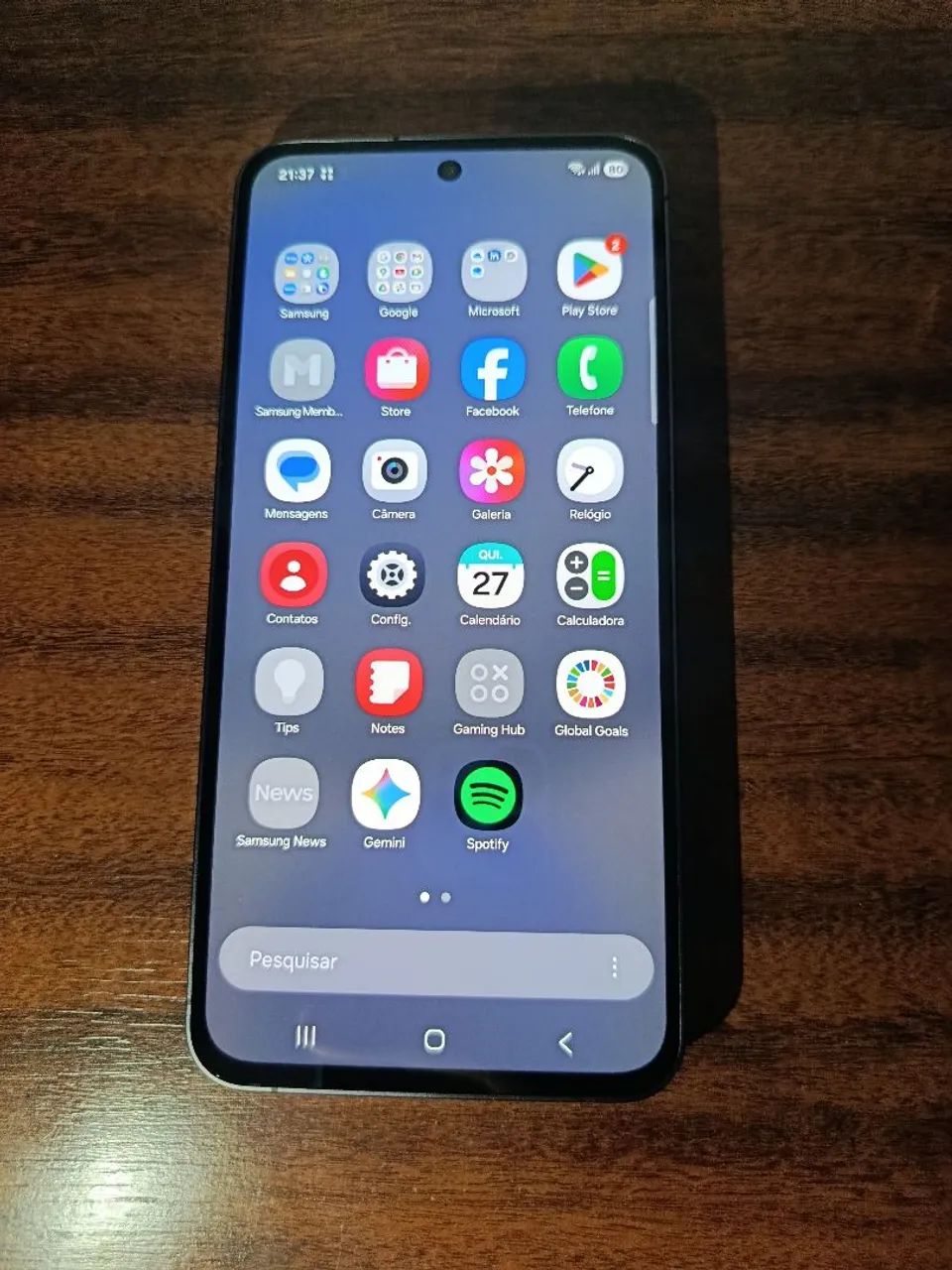 S24 FE 128gb 8gb ram leia bem apenas para jogar - Foto 3