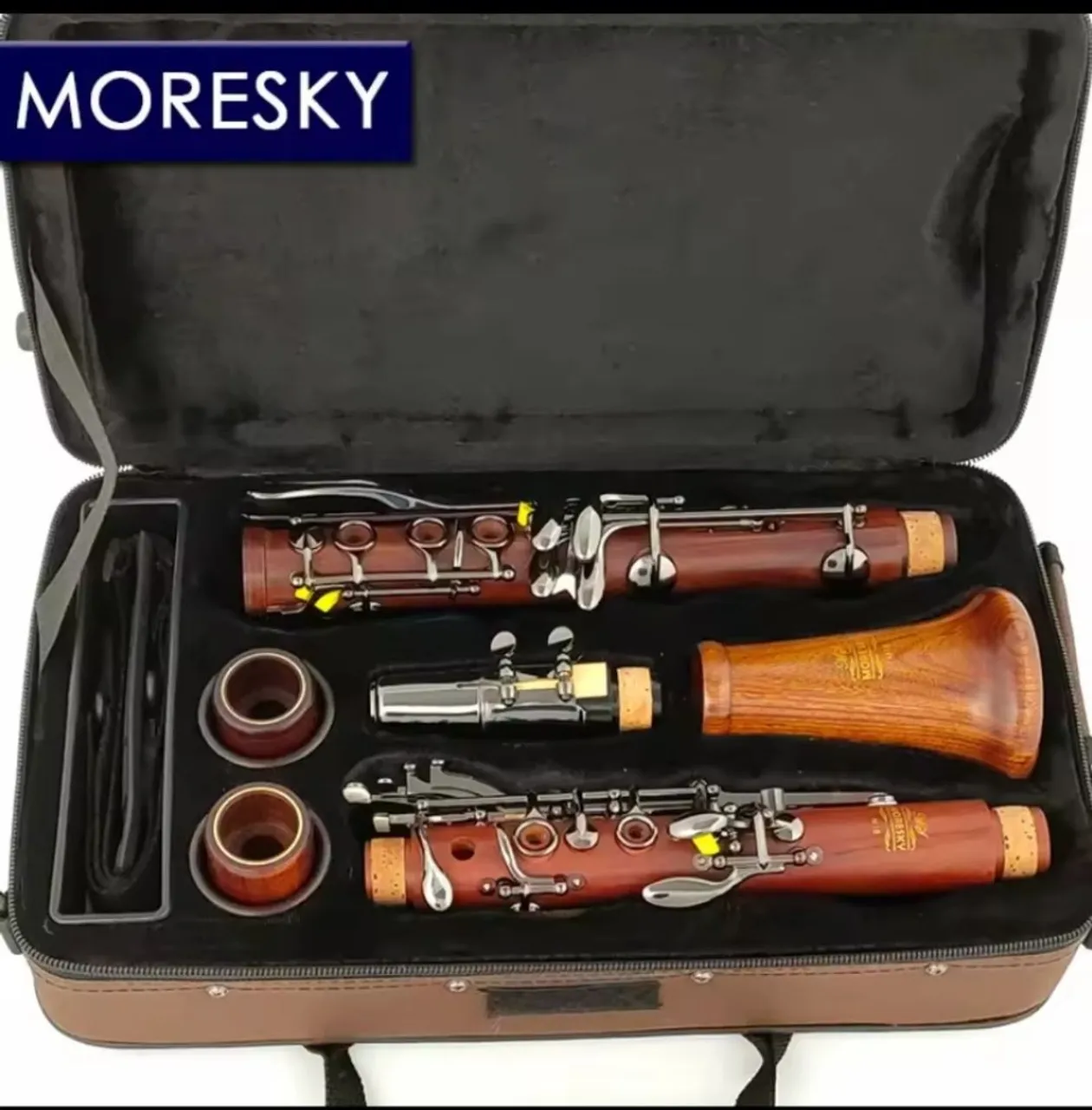 Clarinete Bb Moresky M 18 MADEIRA