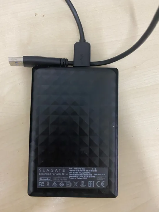 HD externo Seagate 1Tb