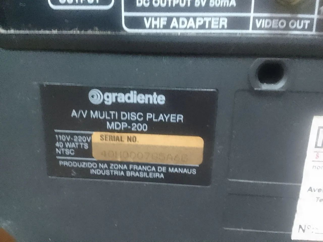 Gradiente MDP-200 - Aparelho de Som leia. - Foto 3