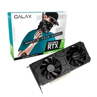 Placa de Vídeo RTX 3060 Ti 1-Click OC Galax NVIDIA GeForce, 8GB, GDDR6