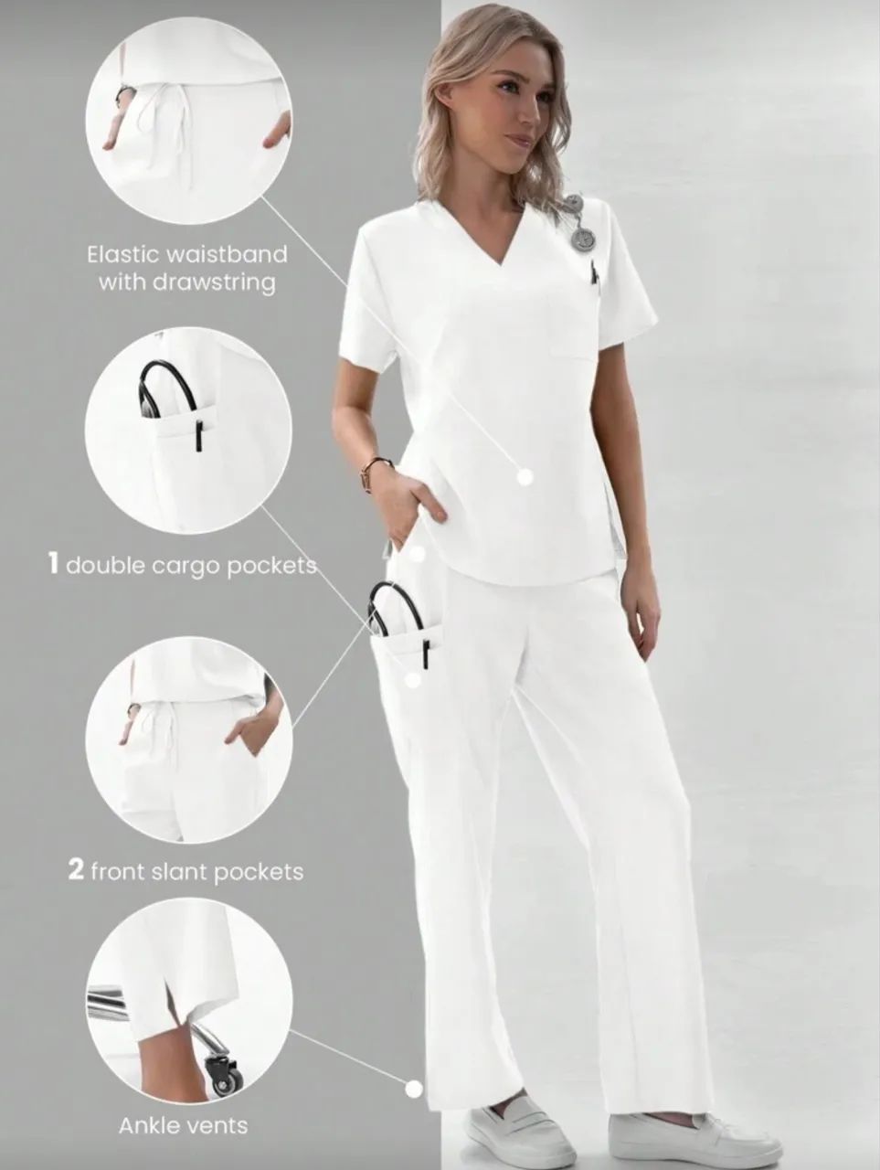 Conjunto Pijama Privativo Scrub  - Foto 2