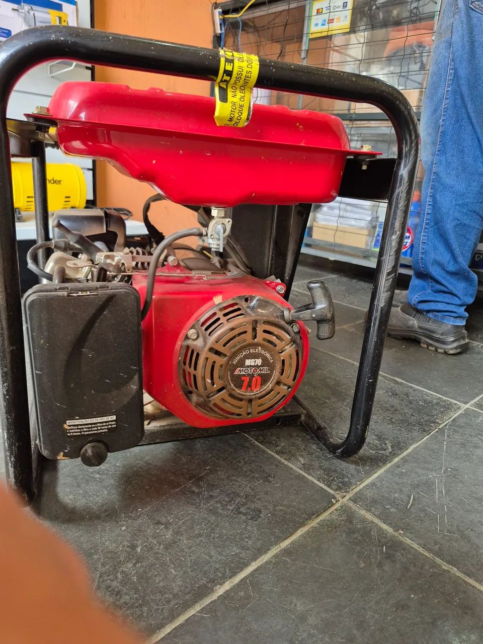 Gerador a Gasolina Motomil MG3000CL 7HP - Refrigerado a AR - Foto 4