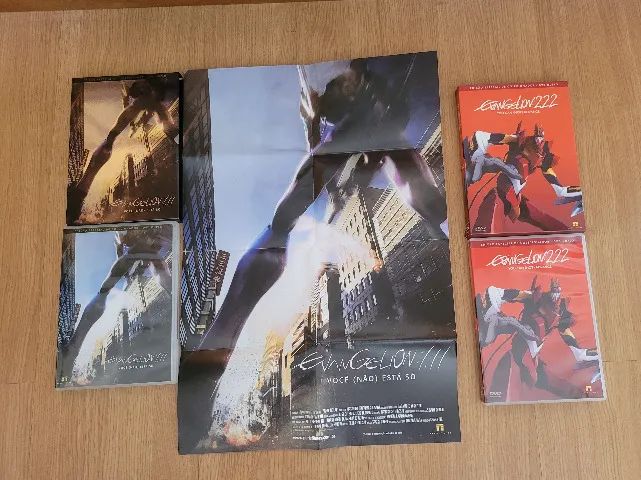  DVD DUPLO EVangelion 1.11 Você (não) está só +DVD DUPLO Evangelion 2.22 You can (not)  - Foto 2