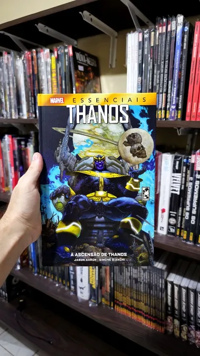 Thanos - A Ascensão de Thanos - Marvel Essenciais - Panini
