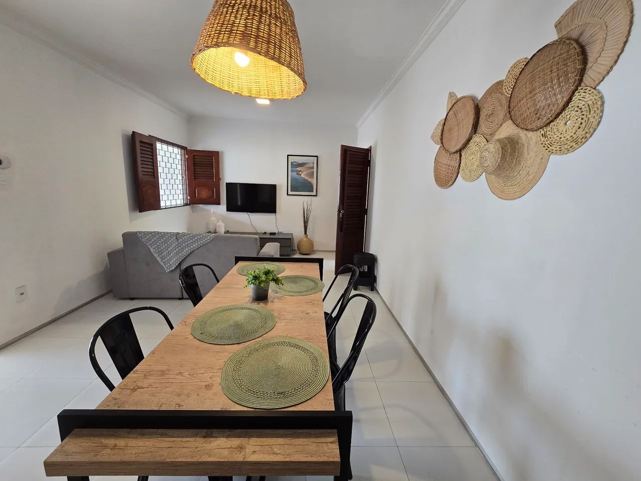 Casa térrea confortável a 5 minutos da praia por temporada