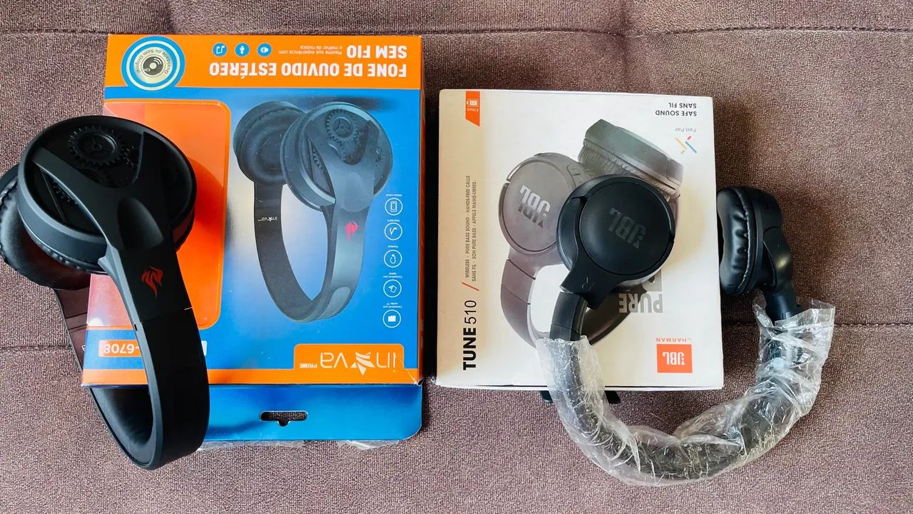 Fone de Ouvido Estéreo Sem Fio Inva KV-6708 - Foto 4