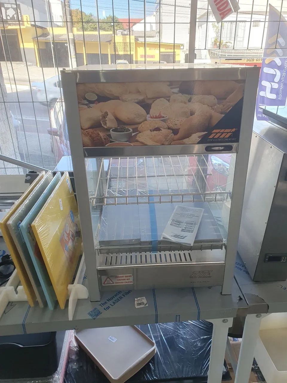 JR. Estufa Quente com Vapor