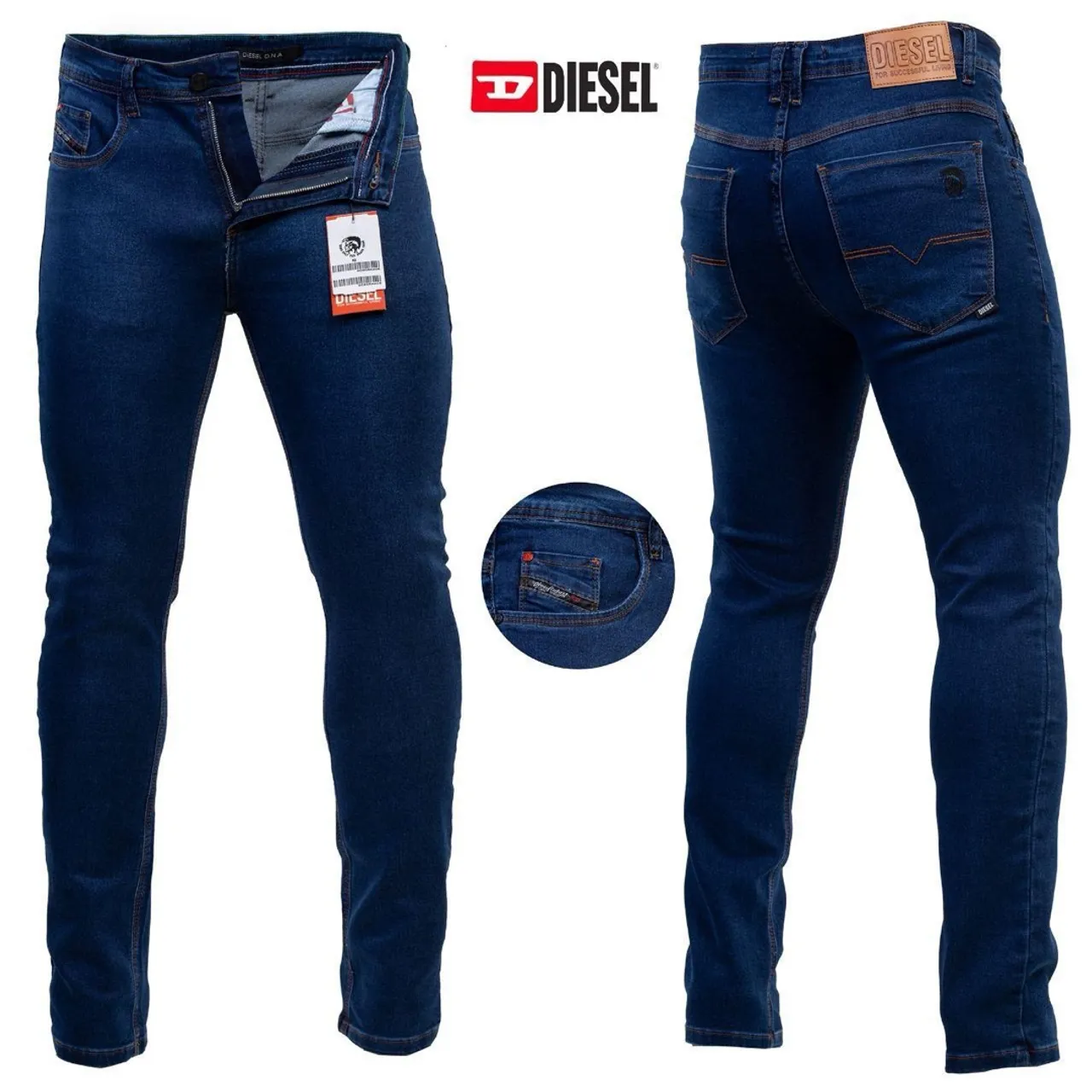 Calças Jeans Plus Size Levis, Diesel e Ellus em Promoções