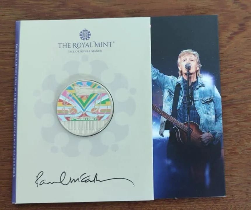 Moeda comemorativa Paul McCartney The Royal Mint - Foto 5