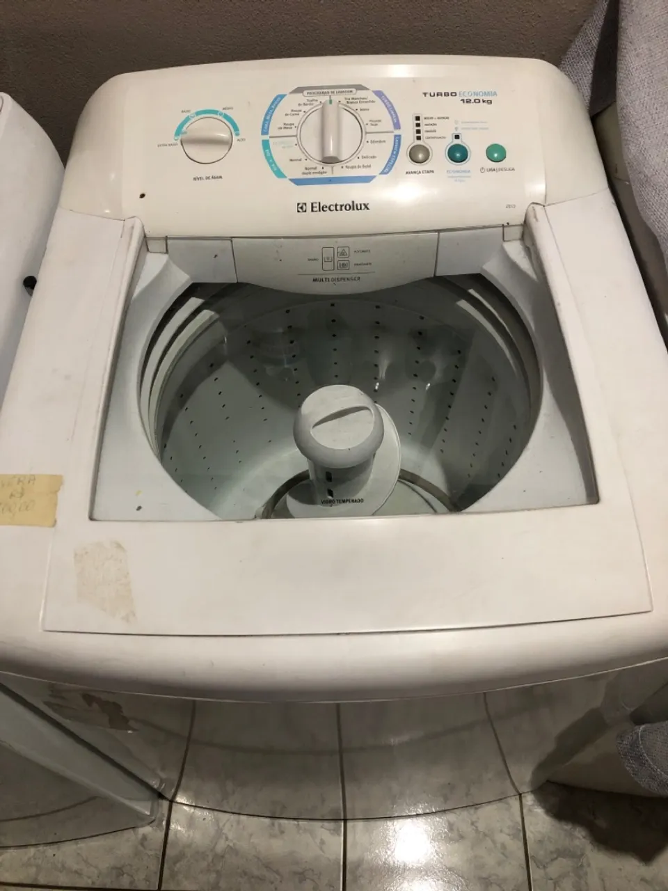 Máquina de Lavar Electrolux 12kg Turbo Economia