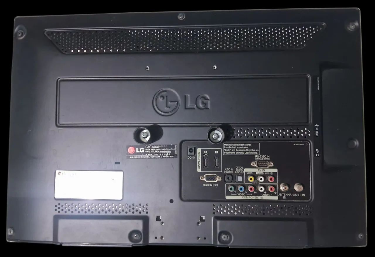 TV LG 22 polegadas modelo 22LE5300 usada - Foto 2