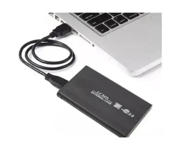 Case Hd Notebook 3.0 Suporta HD Até 2.5 Tb Com Cabo USB - Foto 5