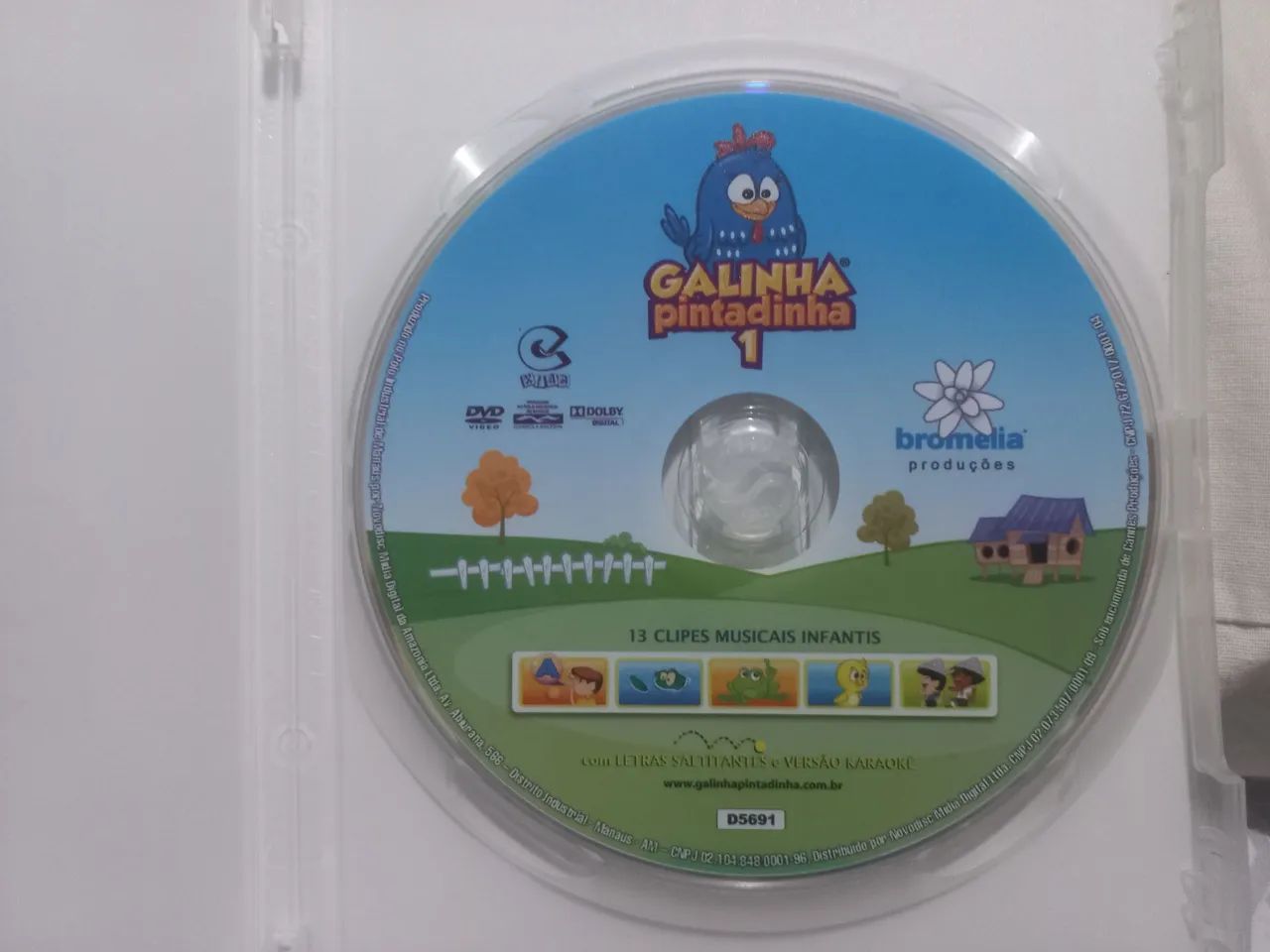 Dvd galinha pintadinha - Foto 3