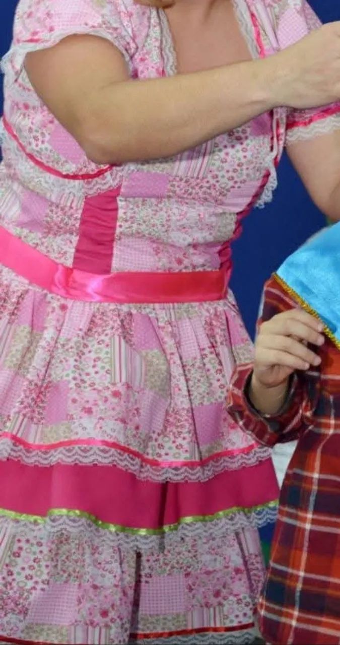 Vestido Festa Junina Adulto