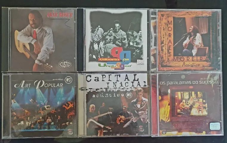 Lote com CDs Acústico MTV Originais com 32 CDs - Foto 2
