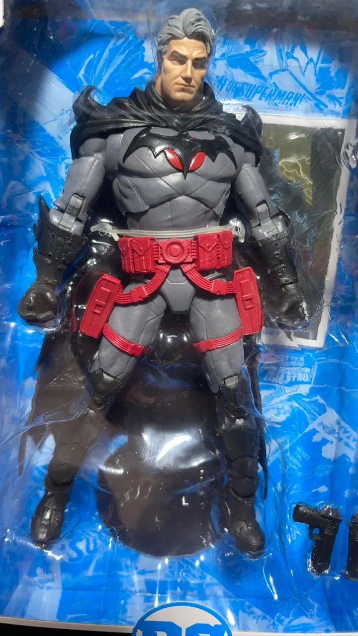 Batman Thomas Wayne sem Máscara - Action Figure - NOVO - Lacrado - Foto 3