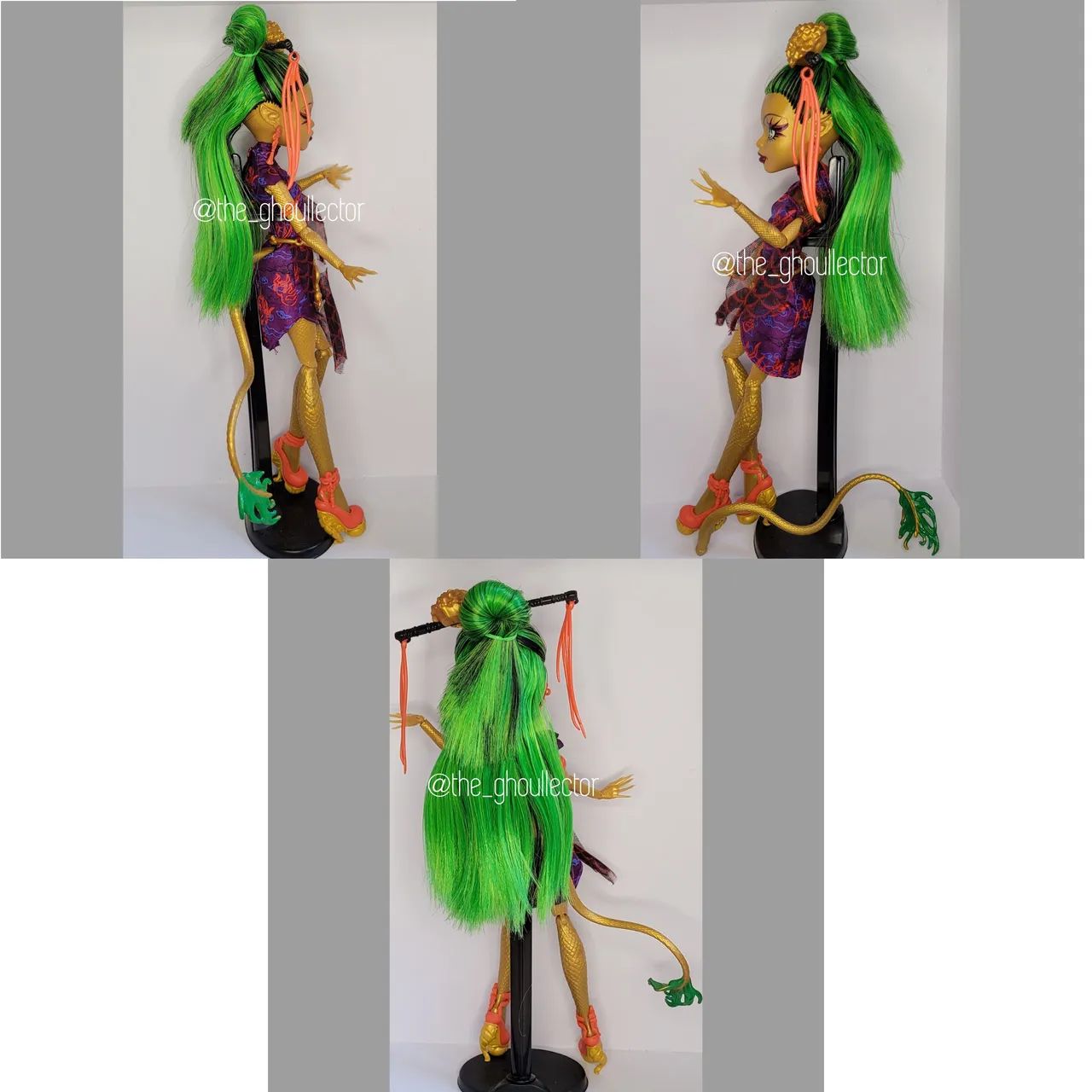 Jinafire Scaris/Básica completa !!Ler descrição!! Boneca Monster High  - Foto 4