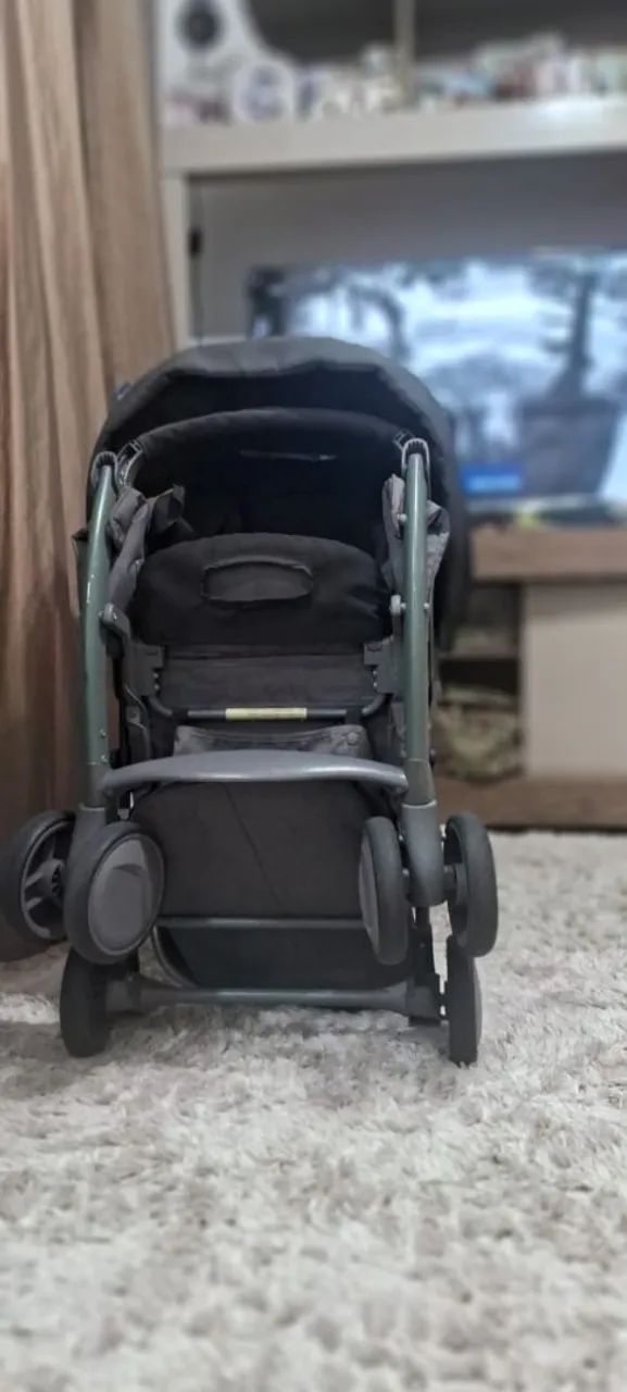 Conjunto Carrinho de Bebê e Cadeirinha chicco - Foto 3