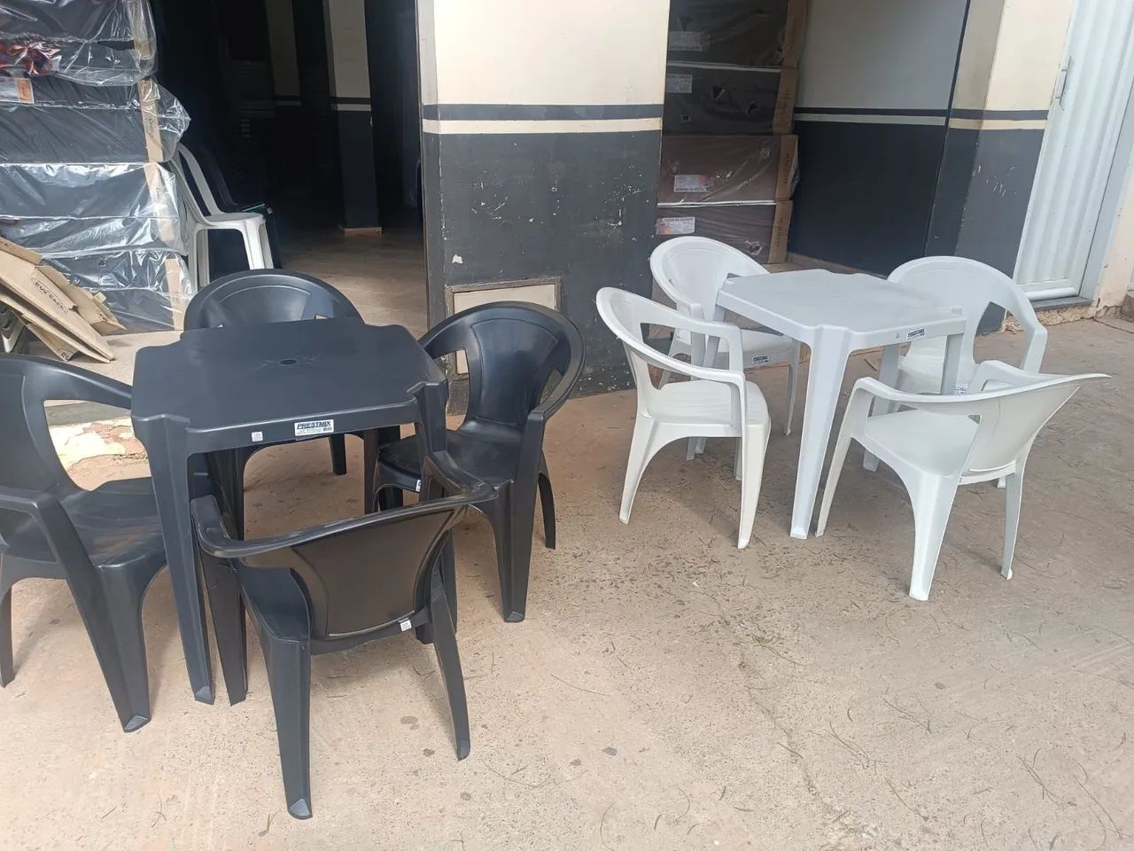 Jogos de Mesas novos modelo poltronas suporta 182kg. - Foto 2