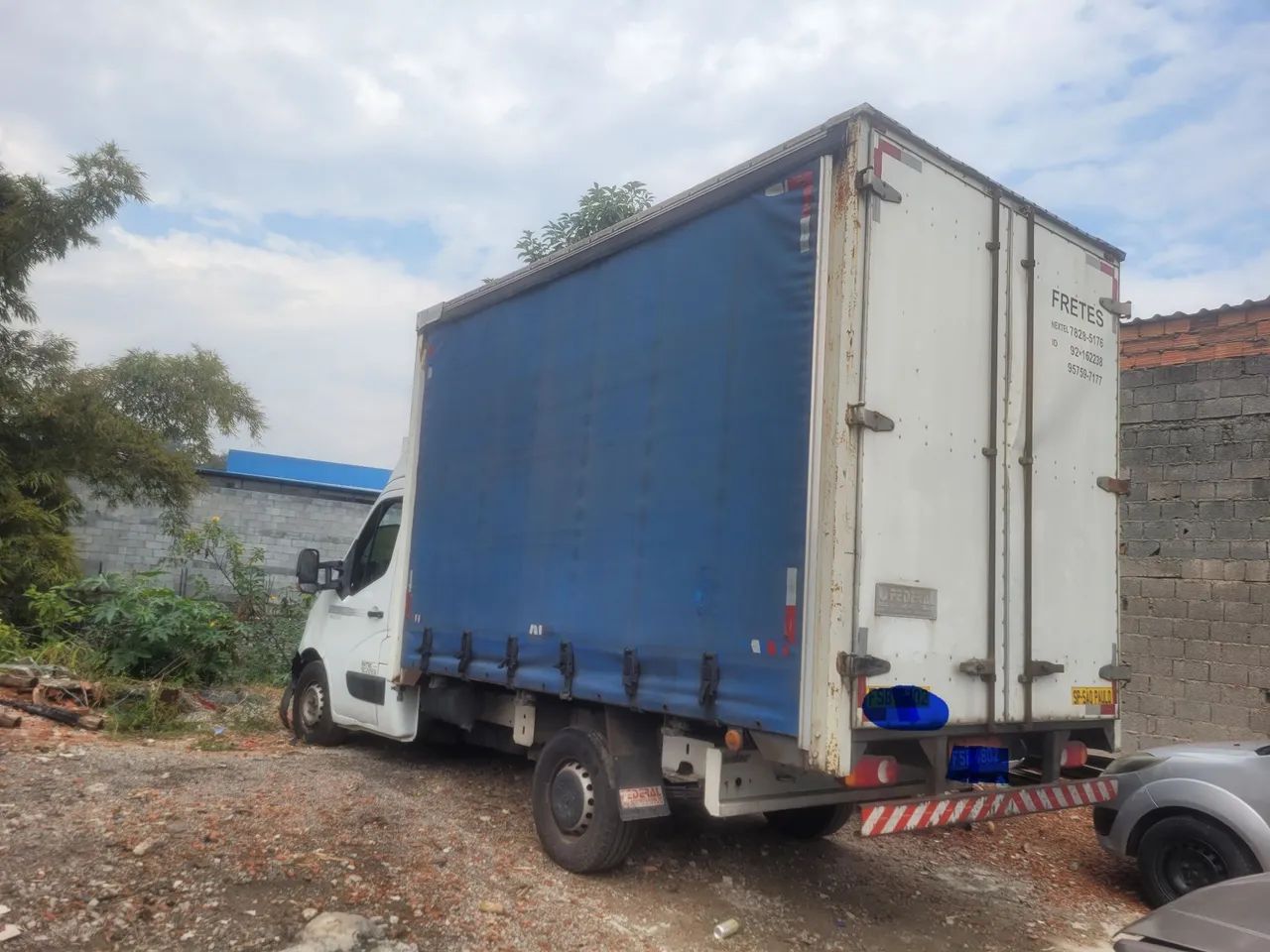 Baú saider 2.10x2.20.3.90 18 metros quadrados cabe 6 pallets padrão 