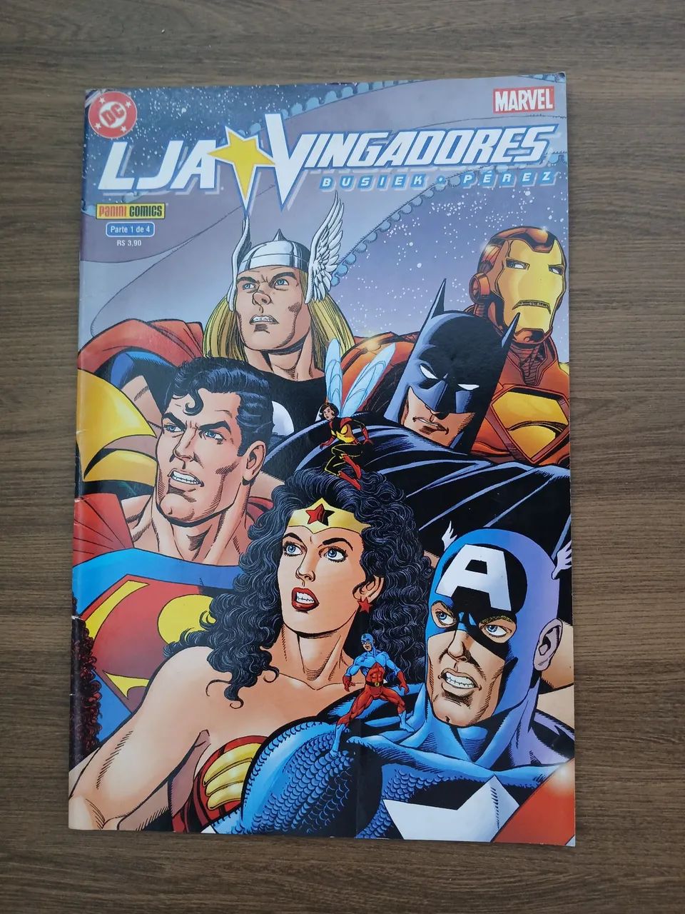 LJA Vingadores - completo do 1 ao 4 - Panini Comics