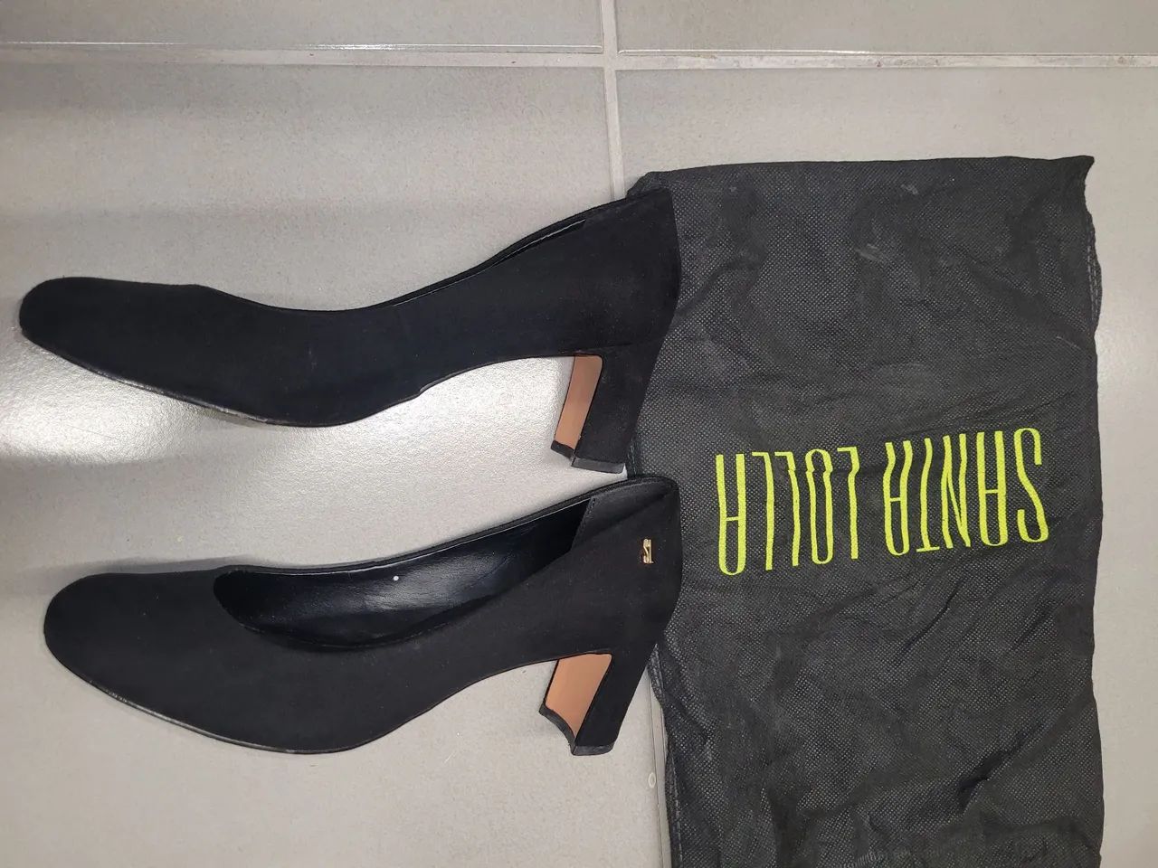 Sapatos Santa Lolla Preto - Foto 5