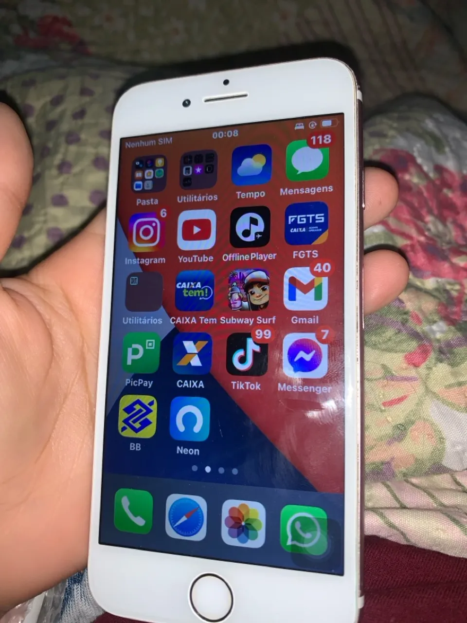 Retirada de peças iPhone 7