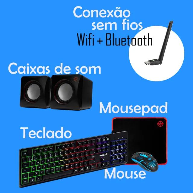 Pc Custom Dragon Ball - Core i7 / 16gb / 256gb / RX 550 + Periféricos - Foto 2