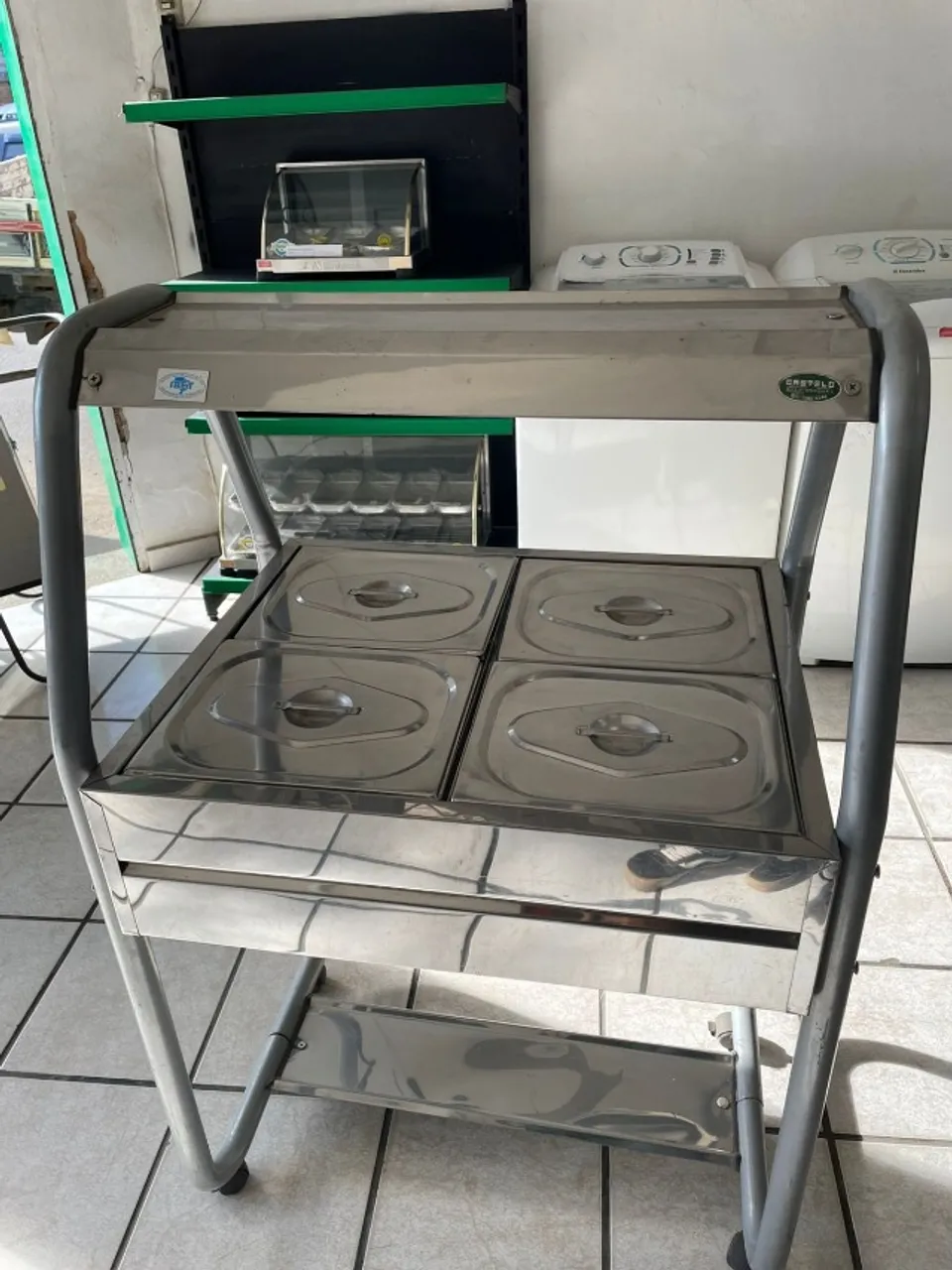 Buffet Quente 4 cubas