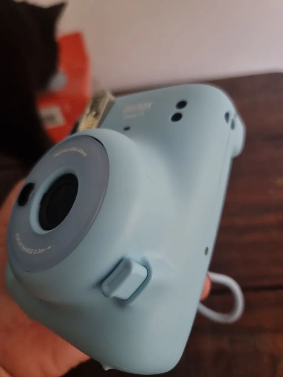 Câmera Instantanea Fuji Film Azul