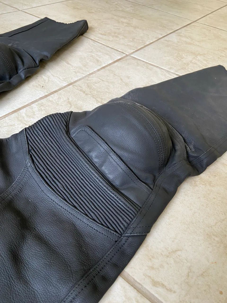Calça Couro Motociclismo 
