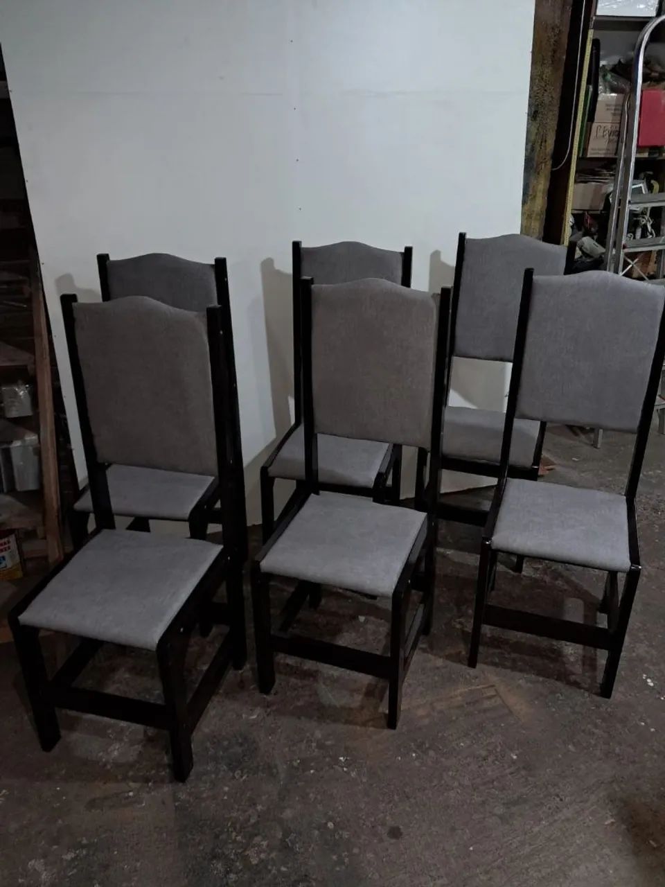 Conjunto de Cadeiras de Jantar Elegantes - Foto 5
