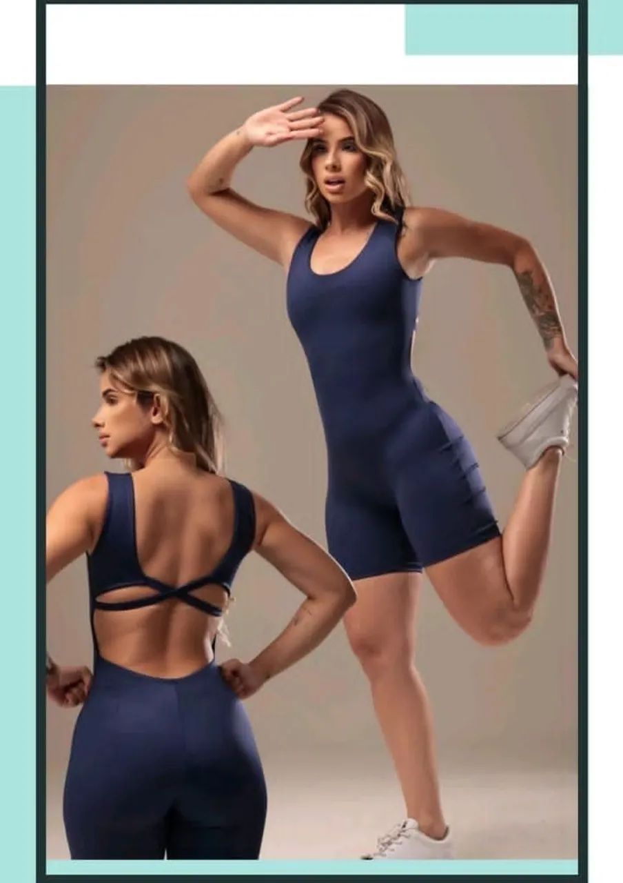 Macacão moda fitinis