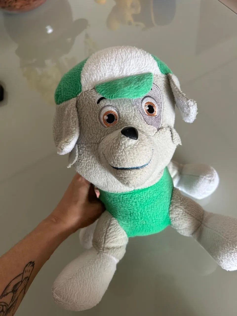 Pelúcia do personagem da Patrulha Canina