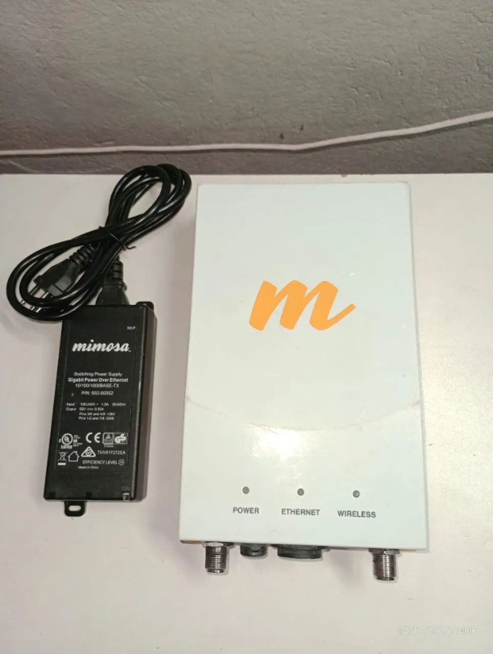 1 Mimosa B5c Sem Cloud com a Key + 1 Fonte Poe Original - Foto 3