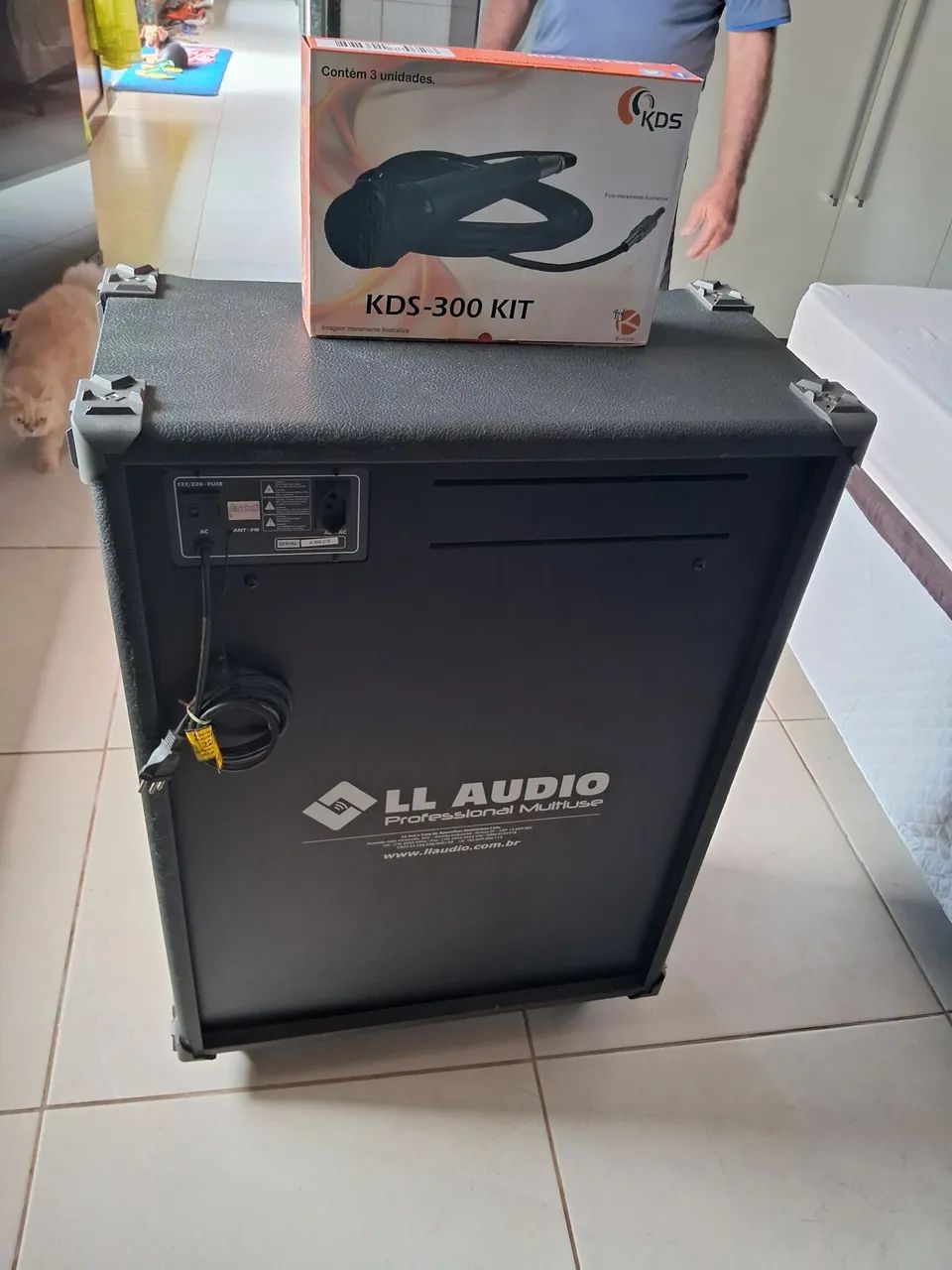 Caixa de Som LL Audio Profissional Multiuso