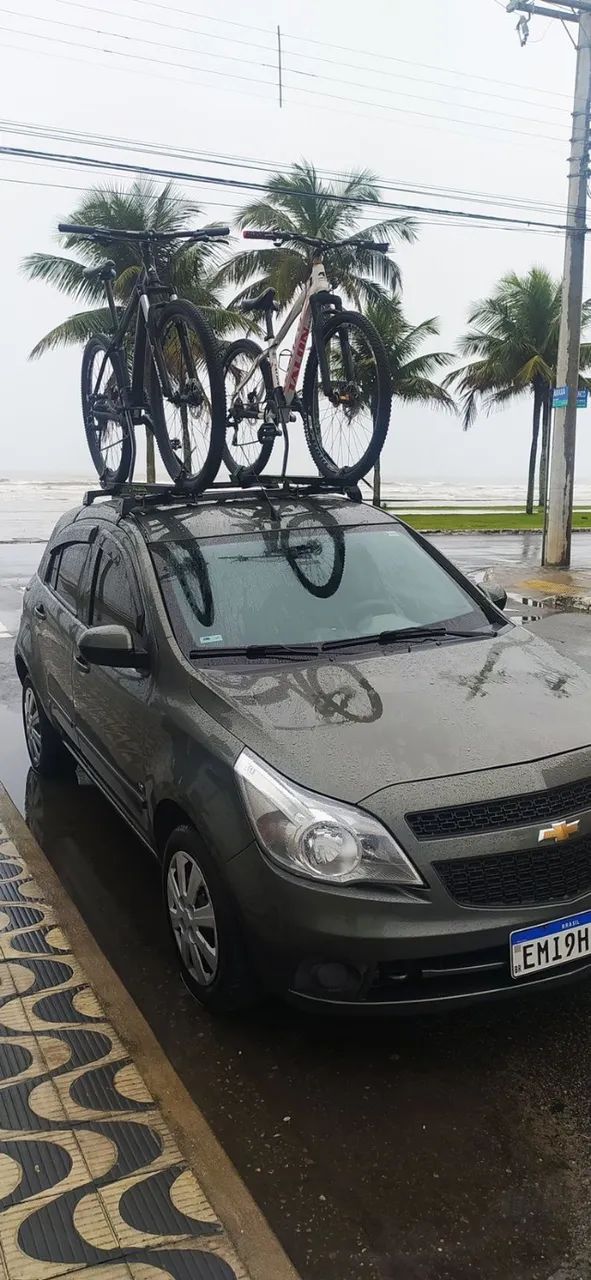 Rack + 2 suportes para bike - Foto 2