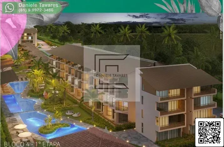 Flat na Praia dos Carneiros - Condomínio a Beira MAR - Foto 5