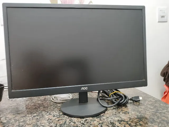 Monitor Aoc 21.5 E2270swhen Led Full Hd 1920x1080 Hdmi E Vga