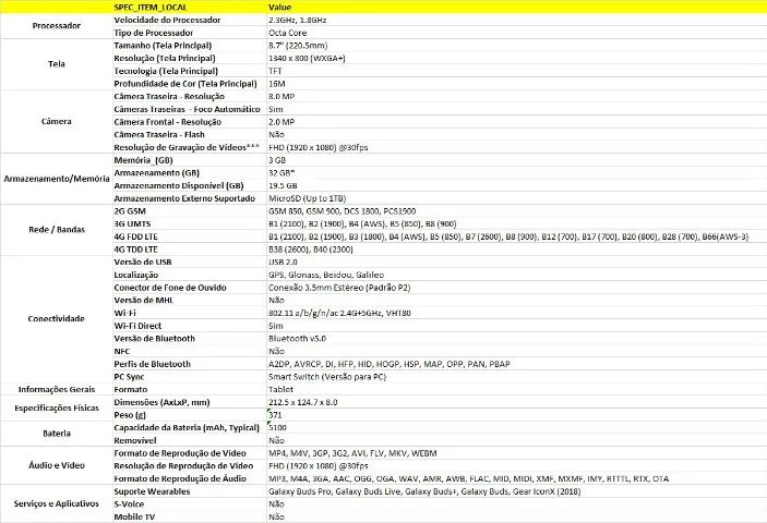 Galaxy Tab A7 Lite SM-T225 - Foto 5