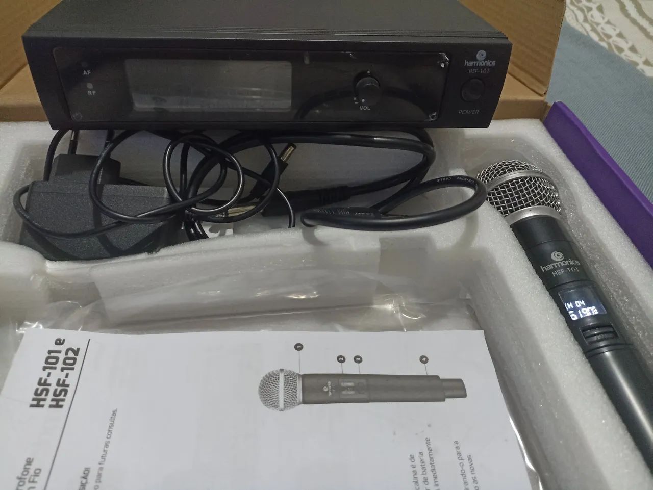 Microfone     sem fio 64363333334913124