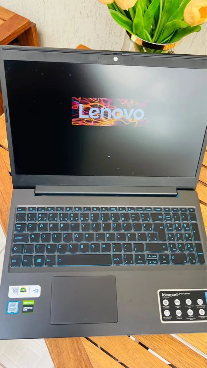 Notebook LENOVO GAMIMG i5- 10ª /8G DDR4/ SSD NVME 256G/FULL HD/ GTX 1650 4G/GARANTIA-NOTA - Foto 3