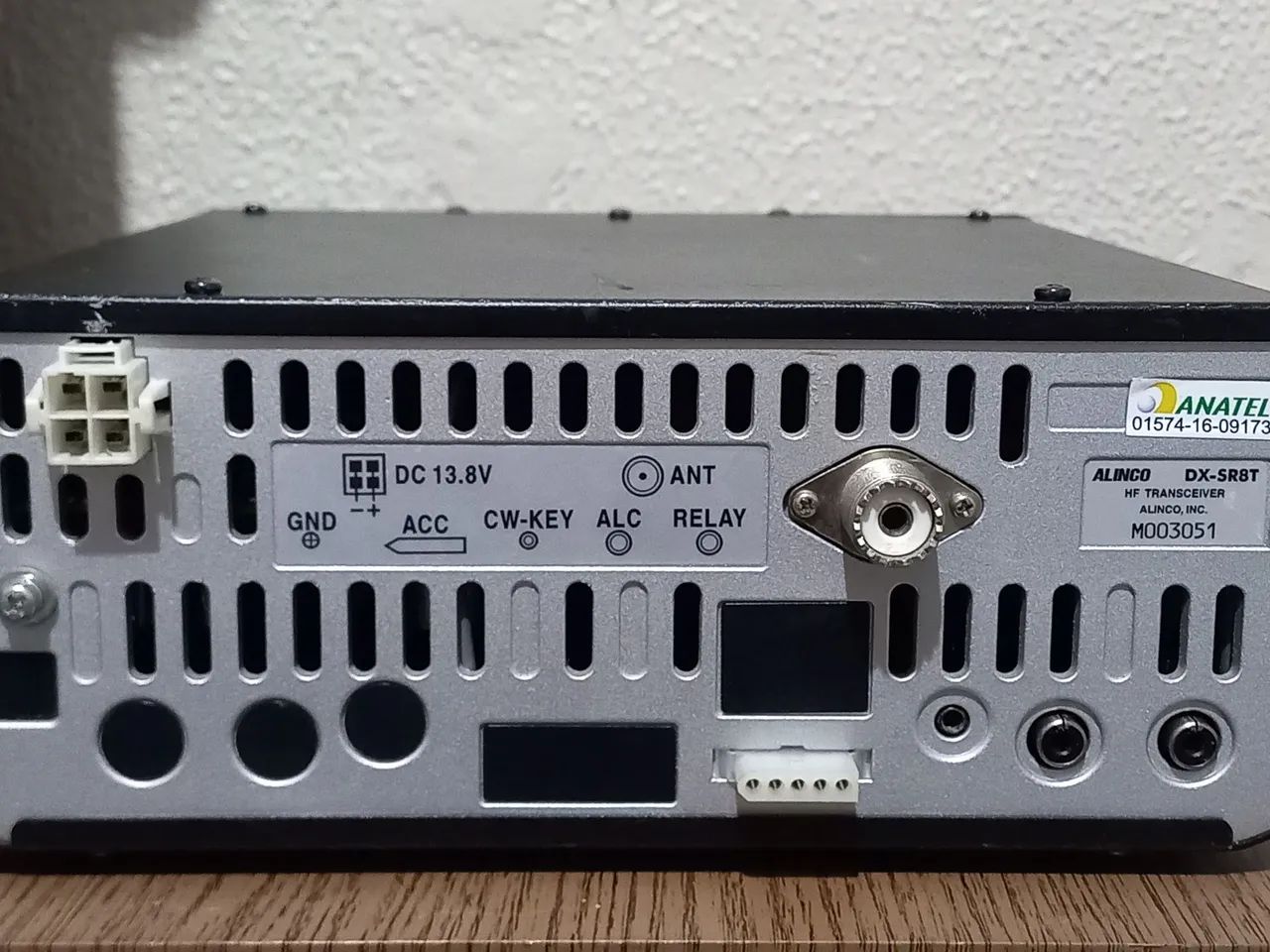 Rádio  Alinco DX-SR8 + Microfone Base MBS-02 - Foto 5