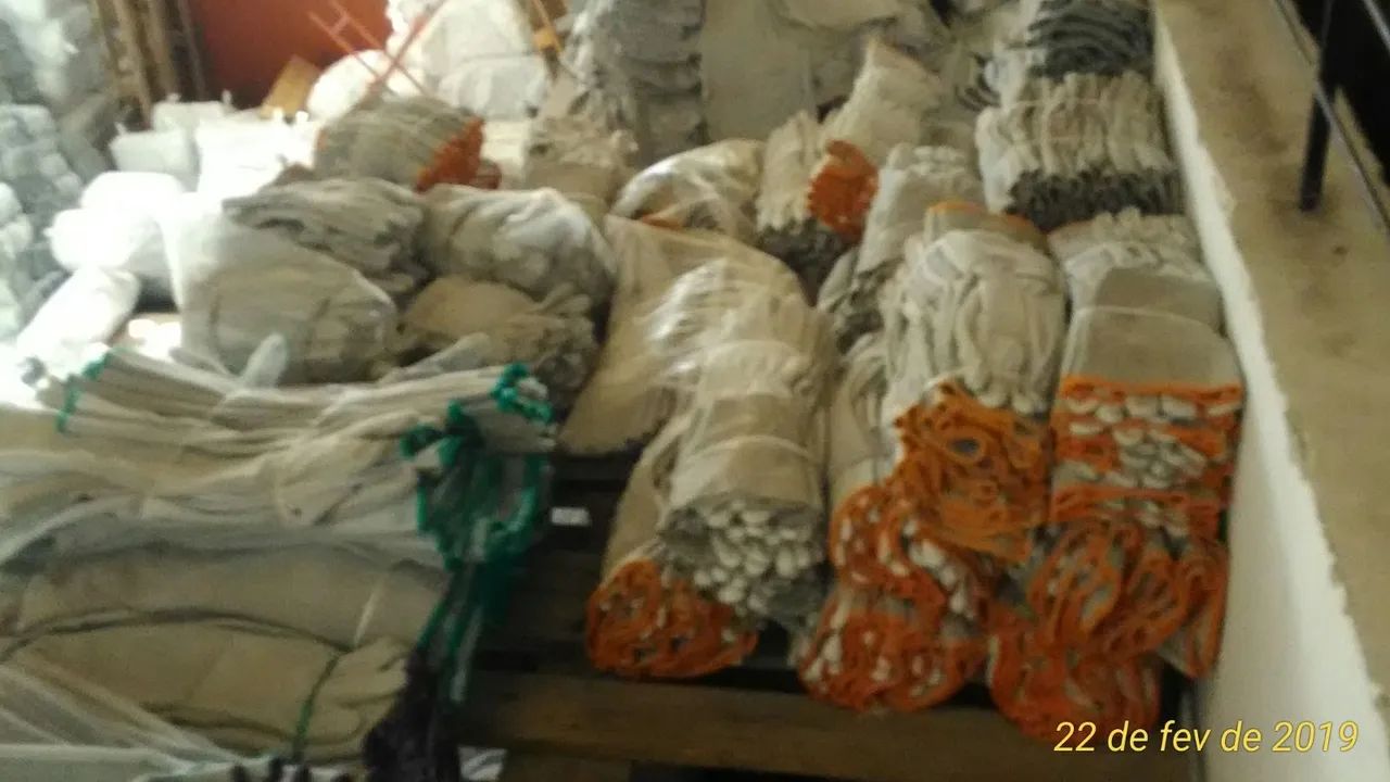 Luvas mistas de Couro vaqueta e raspa para Trabalho - Foto 2