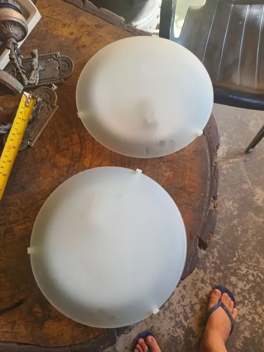 2 Placas de Luz para Teto